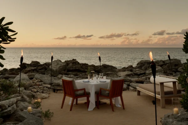 Amanyara - Iles Turques et Caiques amanyara f and b beach cove private dining